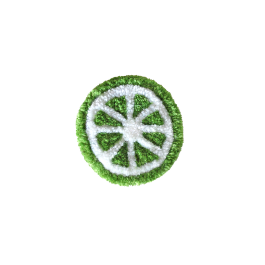 Lime Slice Coaster