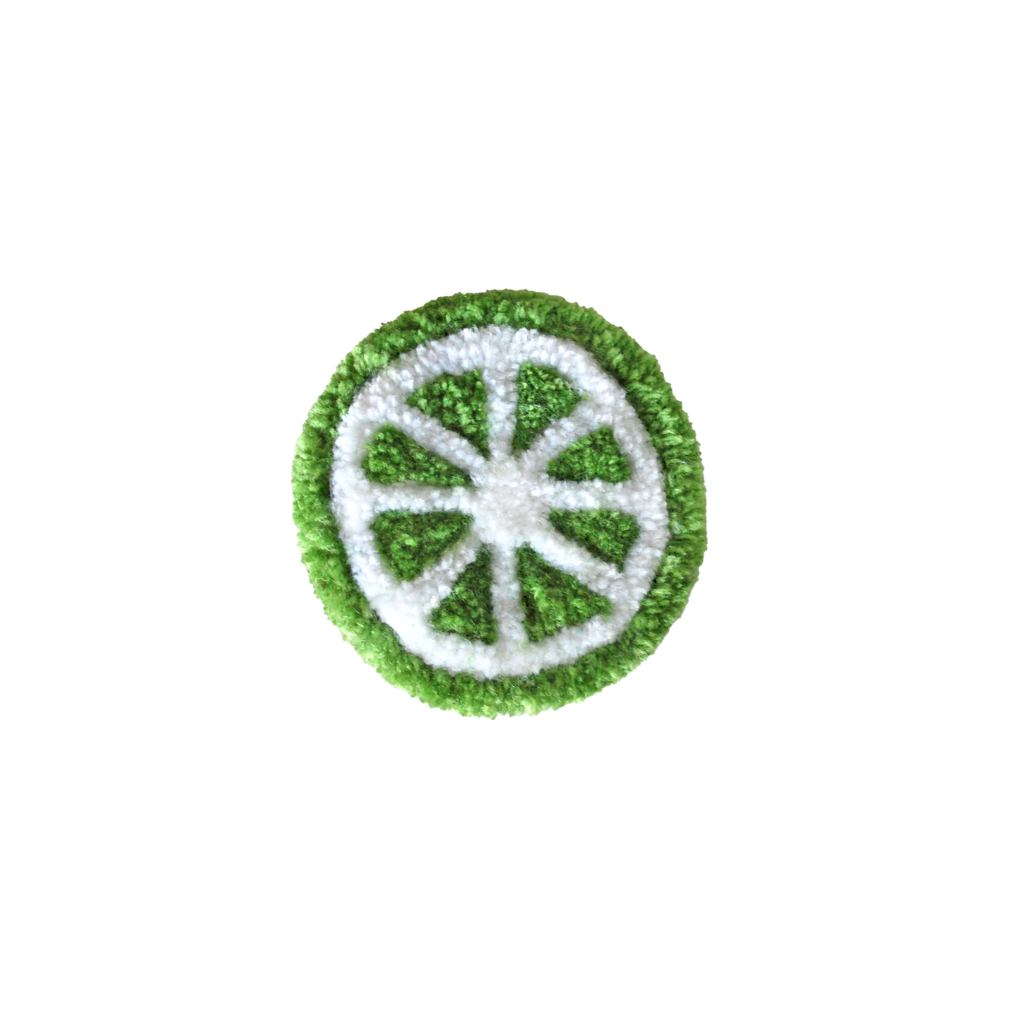 Lime Slice Coaster